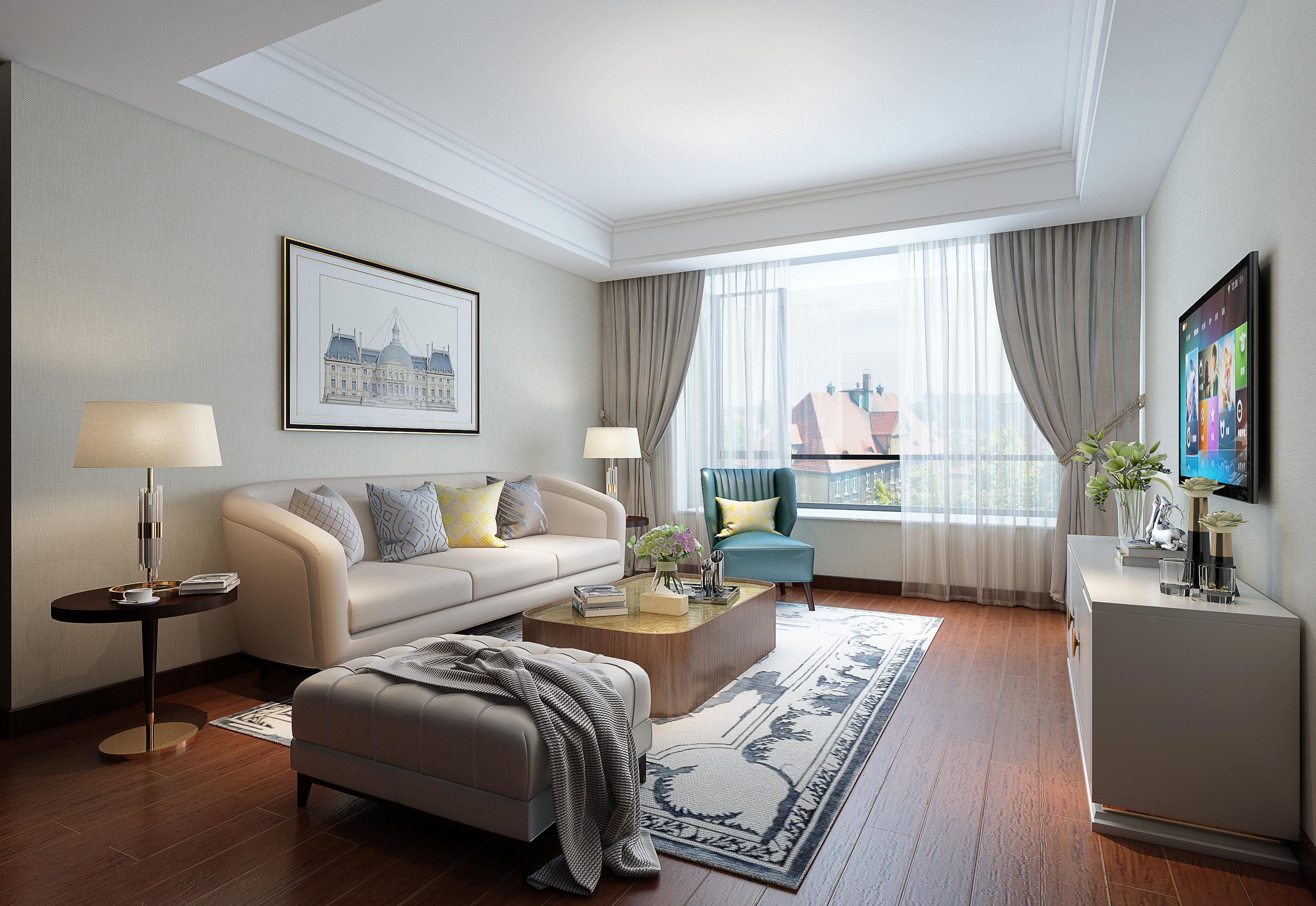 錦繡前程  現代簡約風格 